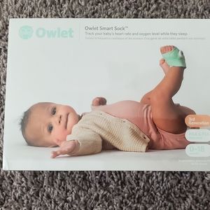 Owlet Smart Sock 3 Baby Monitor — Monitors Heart Rate and Oxygen for Baby Safety